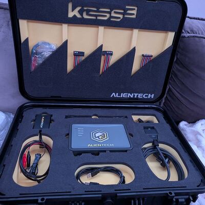 Alientech KESS3 ECU and TCU Programmer with OBD Boot and Bench Master or Slave Mode and 10x Faster Processing