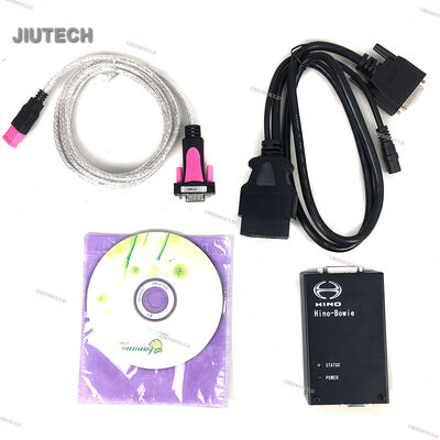 Newest Version for Hino Bowie OBD2 Cable for Hino Diagnostic Explorer V3.16 for Hino DX Truck Diagnostic Scanner Tool with V110 Laptop