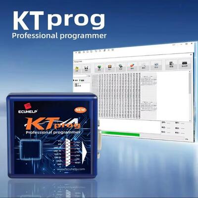 ECUHELP KTprog Chip Programmer, Read and Write ST10F275/ Infineon TC265D/ TC275T/ TC277 OBD2 ECU Programmer Tool