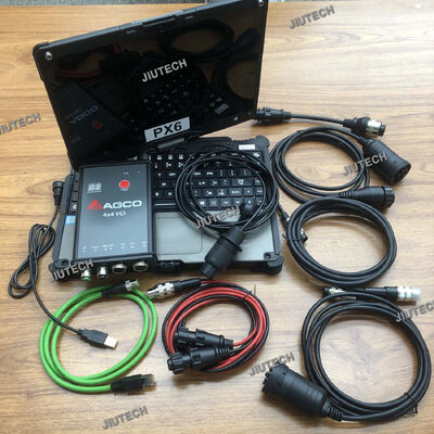 V110 Laptop for Agco FENDT 4x4 VCI Valtra Massey Ferguson Tractors Truck Agco Dst Canusb Electronic Kit AGCO EDT Diagnostic Tool
