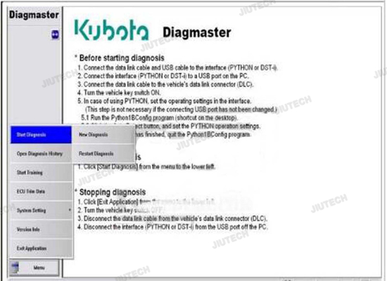 for kubota diagnostic kit python for kubota diagmaster python interface kubota takeuchi diagnostic tool