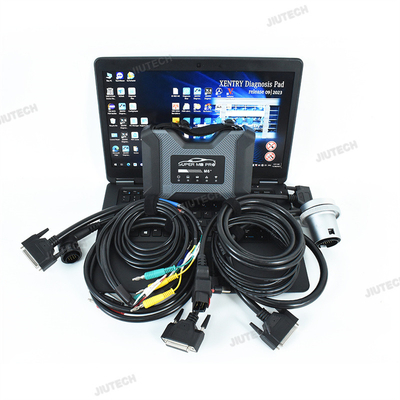SUPER MB PRO M6 Star Diagnosis for Benz with Multiplexer Lan Cable+OBD2 16pin Main Test Cable+ laptop Car Truck