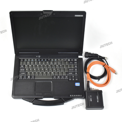 Forklift Diagnostic Tool For Linde Canbox BT Kit Electric CANBOX TO TRUCK Pathfinder LSG+CF53 Laptop