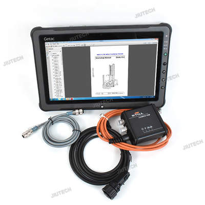 V8.21 For Still Incado Box Diagnostic Kit for Still USB Interface forklift canbox FOR STILL Forklift Scanner Tools+F110