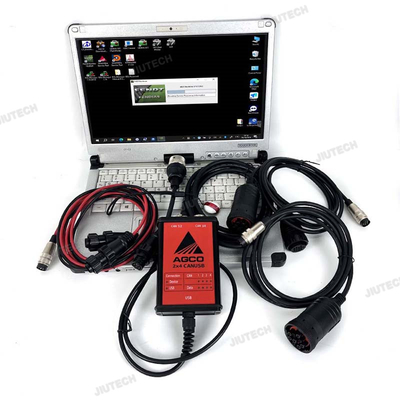 AGCO EDT Electronic Diagnostic Tool Tractor Troubleshooting Tool for Massey Ferguson Fendt AGCO with CF C2 Laptop