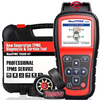 Autel MaxiTPMS TS508WF WiFi TPMS Diagnostic Tool Program MX-sensors, Read/Clear DTCs OBD2 TPMS Relearn Tool Free Update PK TS508