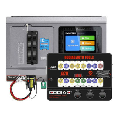 Xhorse Multi-PROG Multi Prog ECU TCU Προγραμματιστής με GODIAG GT100 και ECU GPT προσαρμογέα
