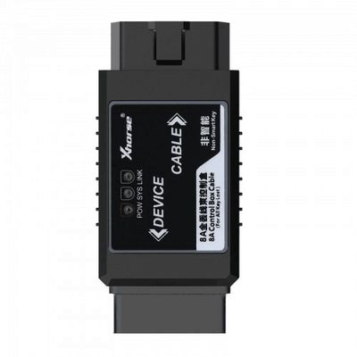 Xhorse VVDI Toyota 8A Non-Smart Key All Keys Lost Adapter Supports VVDI2, Key Tool Max+ Mini OBD Tool, Key Tool Plus