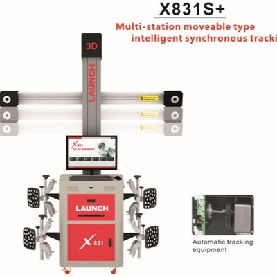Αρχική εκτόξευση X831S+ X831Plus 3D 4-Post Car ευθυγράμμιση ανελκυστήρες πλατφόρμα