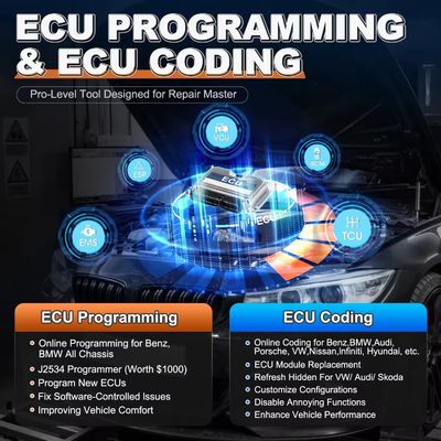 AUTEL MaxiSYS Ultra EV Advanced EV Diagnostics with MaxiFlash VCMI High-voltage System Diagnostics Battery Pack Diagnostics SOC & SOH Analysis