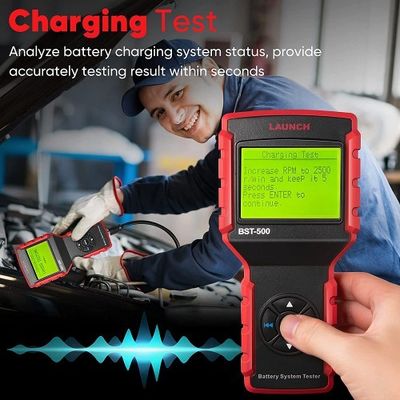 LAUNCH BST-500 | 6V/12V/24V Battery & Charging System Analyzer | 100-2000 CCA Load Tester