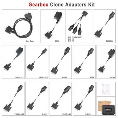 Launch X431 ECU Programmer Gearbox Connectors Package for Launch ECU Programmer and X-Prog3