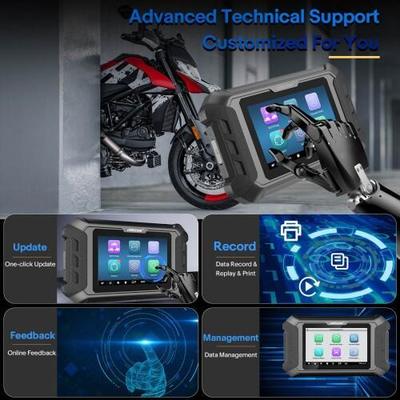 OBDSTAR iScan for DUCATI Motorcycle Diagnostic Tool Support IMMO Programming/ Diagnose / Odometer