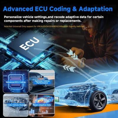 XTOOL D7W D7WIFI Bi-directional All Systems Diagnostic & Key Programmer Support ECU Coding CAN FD & DOIP 40+ Services