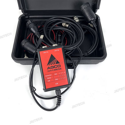 for AGCO 2X4 CANUSB EDT Interface Electronic Diagnostic Tool Heavy Duty Agricultural Diagnosis Scanner