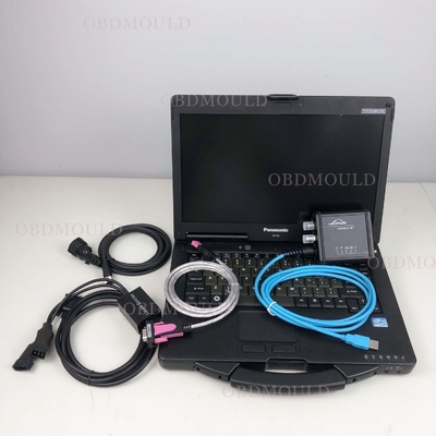 V2024 Κιτ Διάγνωσης Linde BT με Panasonic Toughbook | Σαρωτής Canbox & Pathfinder LSG Service