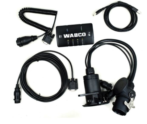 WABCO WDI Κιτ Διάγνωσης Βαρέων Οχημάτων για Τρέιλερ, Φορτηγά και Λεωφορεία