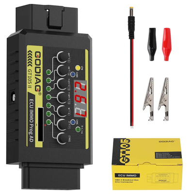 GODIAG GT105 II ECU IMMO Prog OBD2 Τραβήξτε το κουτί με συναγερμό 11V