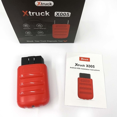 Διαγνωστικό εργαλείο φορτηγών Xtruck X005 Bluetooth 5.1 για FAWDE SHACMAN