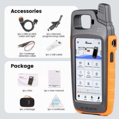 Xhorse Dolphin XP005L Automatic Key Machine with 5-inch HD Touch Screen Portable 15KG and Built-in Lithium Battery