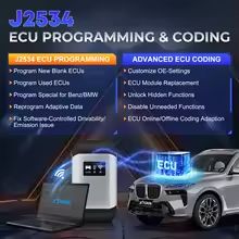 XTOOL X100 MAX2 Immobilizer Key Programmer All System Car Diagnostic Tool J2534 ECU Programming 42 Service BiDirectional Scanner