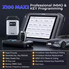 XTOOL X100 MAX2 Immobilizer Key Programmer All System Car Diagnostic Tool J2534 ECU Programming 42 Service BiDirectional Scanner