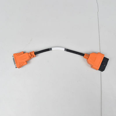 16Pin OBD2 Diagnostic Extension Cable for Motorcycle ECU Code Reader with Plastic and Metal Construction Fits Xtruck M1 Scanner