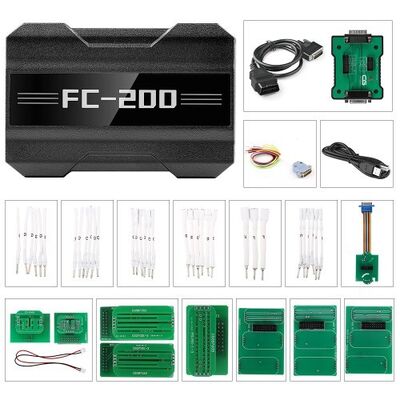 CG FC200 ECU Chip Tuning Programmer πλήρες κιτ με 6HP 8HP MSV90 N55 N20 προσαρμογείς για την προστασία αρχικών εξαρτημάτων αυτοκινήτου και ευφυή αναγνώριση