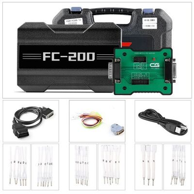 Προγραμματιστής CG FC200 ECU Πλήρης έκδοση με προσαρμογέα MPC5XX για κλώνο μονάδων και έξυπνη αναγνώριση