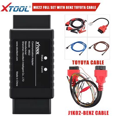 XTOOL M822 M821 Αντάπτορας για Benz All Key Lost για Toyota 8A Προγραμματισμός Κλειδιού Χρειάζεται Συνεργασία με Προγραμματιστή KC501 για PAD3 X100MAX