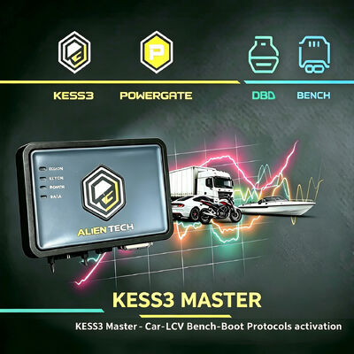 AlienTech KESS V3 ECU TCU Εργαλείο προγραμματισμού OBD για αυτοκίνητα Πρωτόκολλο Διαγνωστική συσκευή LCD ECU Chip Tuning Online Remap Tool