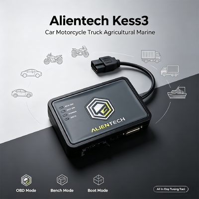 Alientech KESS V3 Multi-Protocol ECU Programmer με 10x Ταχύτερη Μεταφορά Αρχείων και Αναβάθμιση Slave σε Master