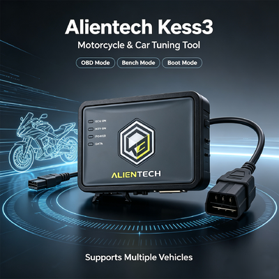 Alientech KESS3 Master Προγραμματιστής ECU με 10 φορές ταχύτερη επεξεργασία, υποστήριξη πολλαπλών γλωσσών και λειτουργία τριών τρόπων