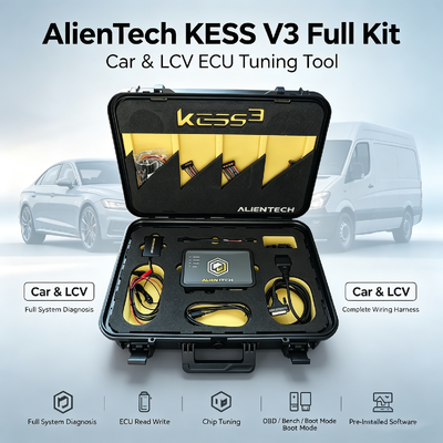 Alientech KESS3 ECU Programming Tool with Multi-Language Interface for OBD Bench Boot Tuning and 12 Months Free Subscription