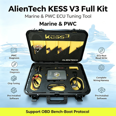Συσκευή Διάγνωσης Προγραμματιστή ECU Alientech KESS3 με Θαλάσσια PWC Tuning OBD Bench Boot και Δωρεάν Συνδρομή 12 Μηνών