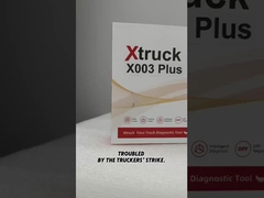 Εργαλείο διάγνωσης φορτηγών Xtruck X003 Plus Διάβασμα κωδικών σφαλμάτων και ροών δεδομένων για Cummins / Volvo / Scania